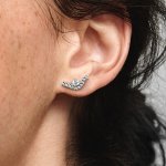 Pandora Обеци Прегръдка