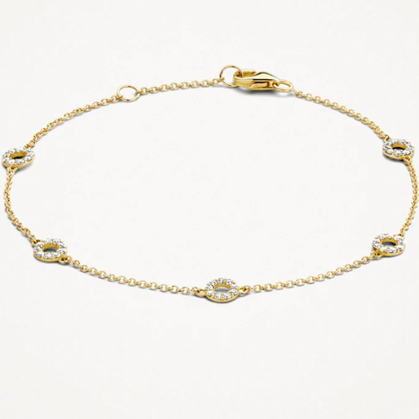 Blush Гривна 14k