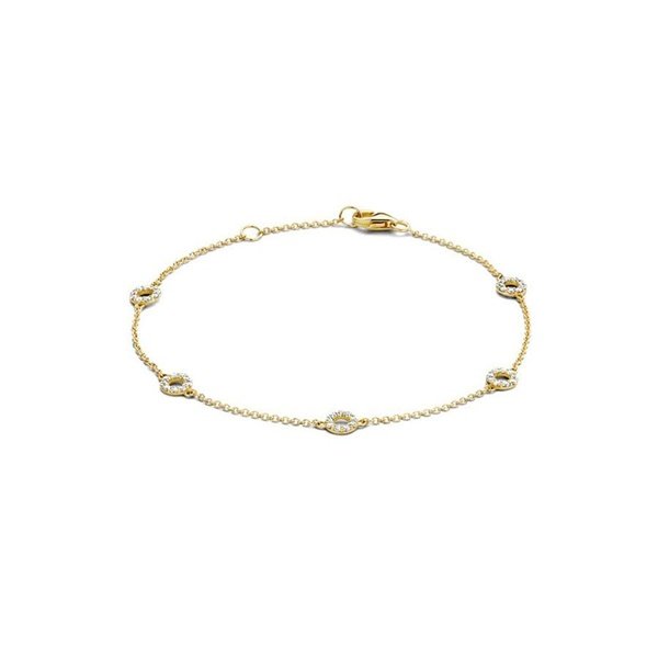 Blush Гривна 14k