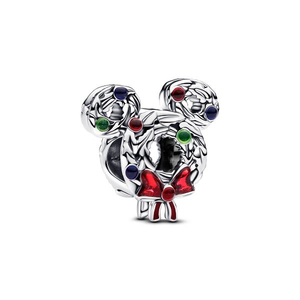 Disney x Pandora Талисман Коледен Мики венец