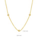 Blush Колие 14k