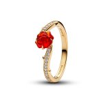 Disney x Pandora Пръстен Розата на Бел