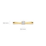 Blush Пръстен 14k