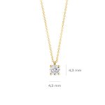 Blush Колие 14k
