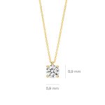 Blush Колие 14k