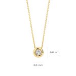 Blush Колие 14k