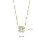 Blush Колие 14k