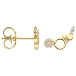 Blush Обеци 14k