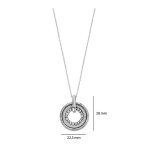 Ti Sento Milano Висулка с верижка с една степен на закопчаване