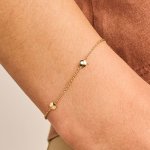 Blush Гривна 14k