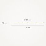 Blush Гривна 14k