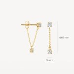 Blush Обеци 14k