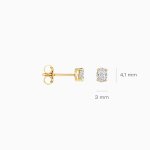 Blush Обеци 14k