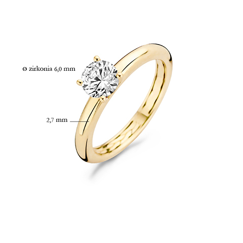 Blush Пръстен 14k
