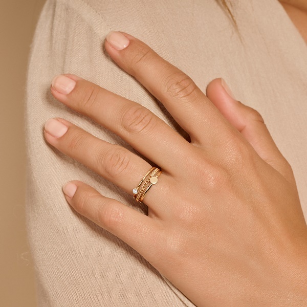Blush Пръстен 14k