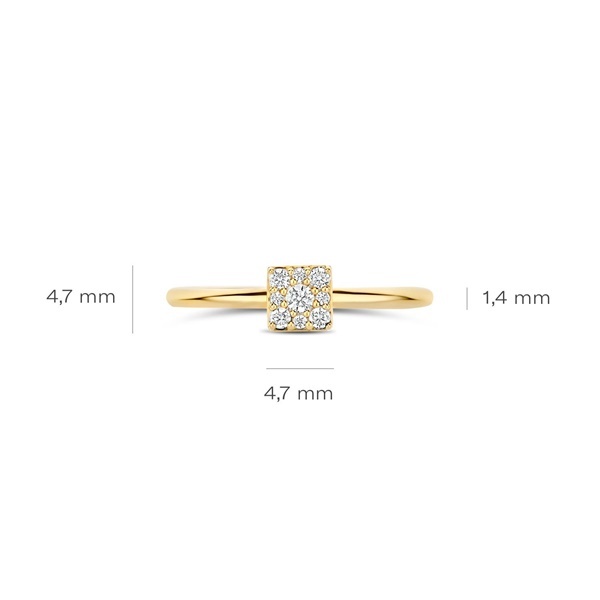 Blush Пръстен 14k