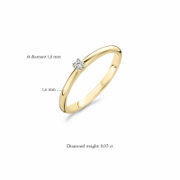 Blush Пръстен 14k