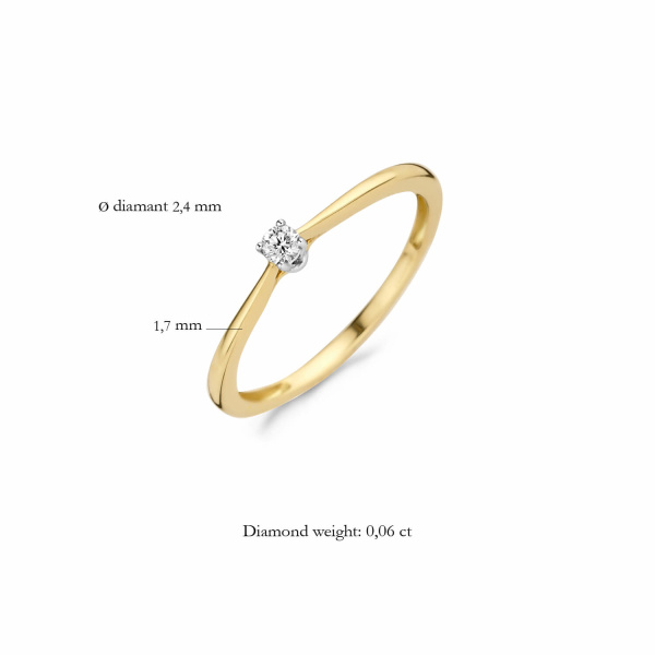 Blush Пръстен 14k