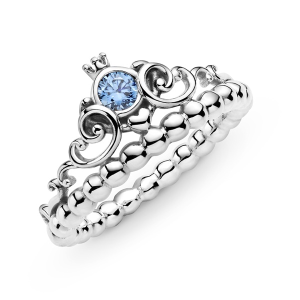 Disney x Pandora Пръстен Тиара на Пепеляшка