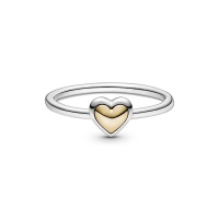 Pandora Пръстен Сърце от злато