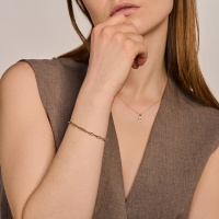 Blush Гривна 14k