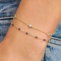 Blush Гривна 14k