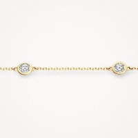 Blush Гривна 14k