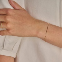 Blush Гривна 14k