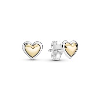 Pandora Обеци Сърце от злато