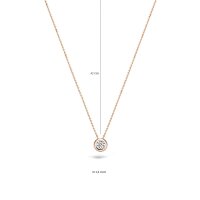 Blush Колие 14k