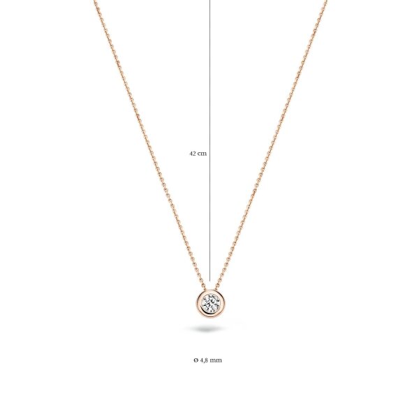 Blush Колие 14k