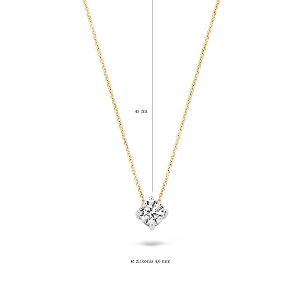 Blush Колие 14k