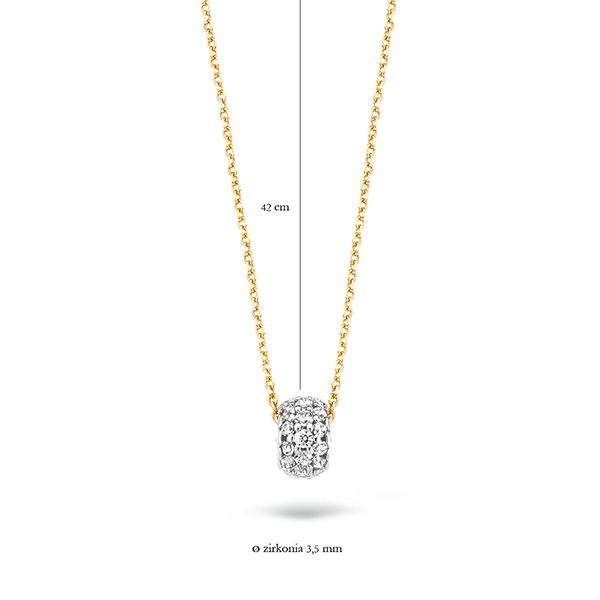 Blush Колие 14k