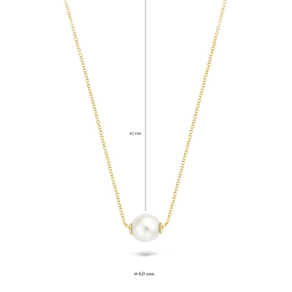 Blush Колие 14k