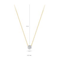 Blush Колие 14k