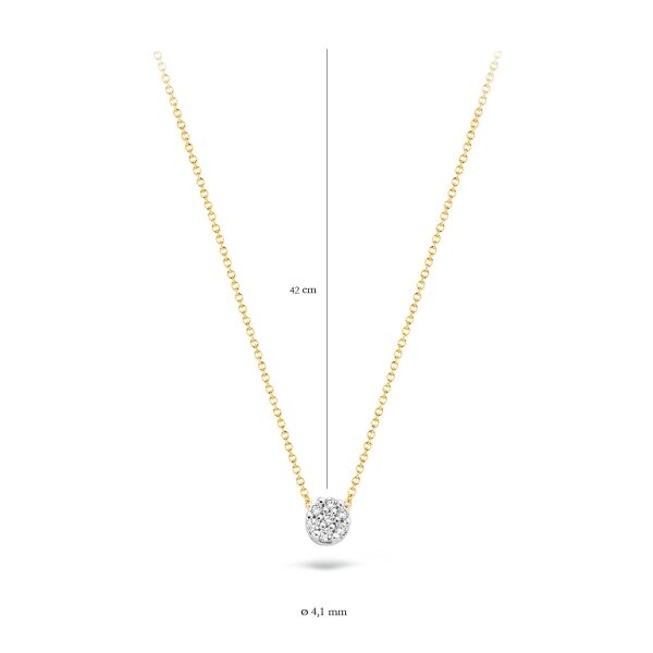Blush Колие 14k