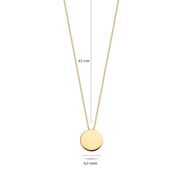 Blush Колие 14k