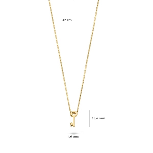 Blush Колие 14k