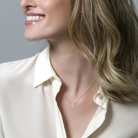 Blush Колие 14k