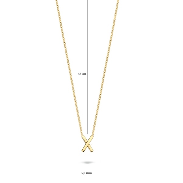 Blush Колие 14k