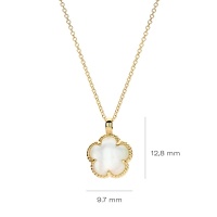 Blush Колие 14k
