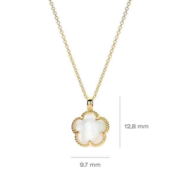 Blush Колие 14k
