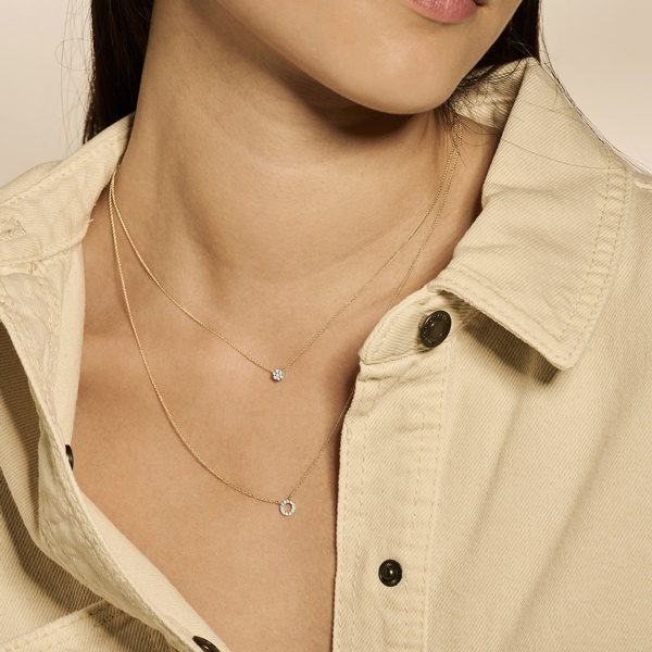 Blush Колие 14k