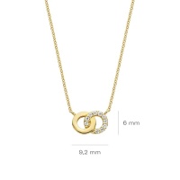 Blush Колие 14k