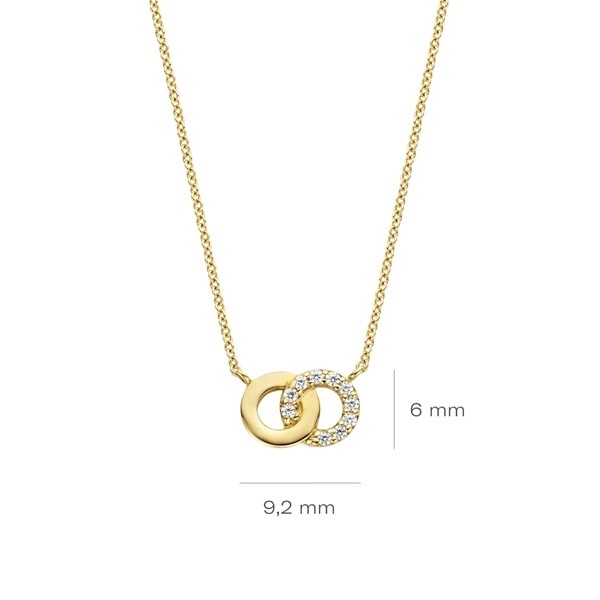 Blush Колие 14k