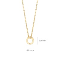 Blush Колие 14k