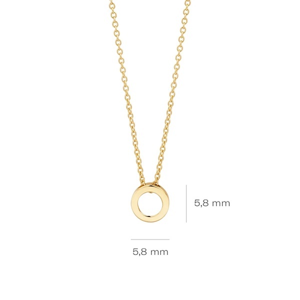 Blush Колие 14k