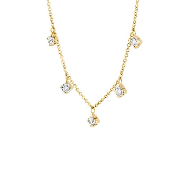 Blush Колие 14k