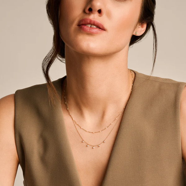 Blush Колие 14k