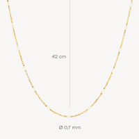 Blush Колие 14k